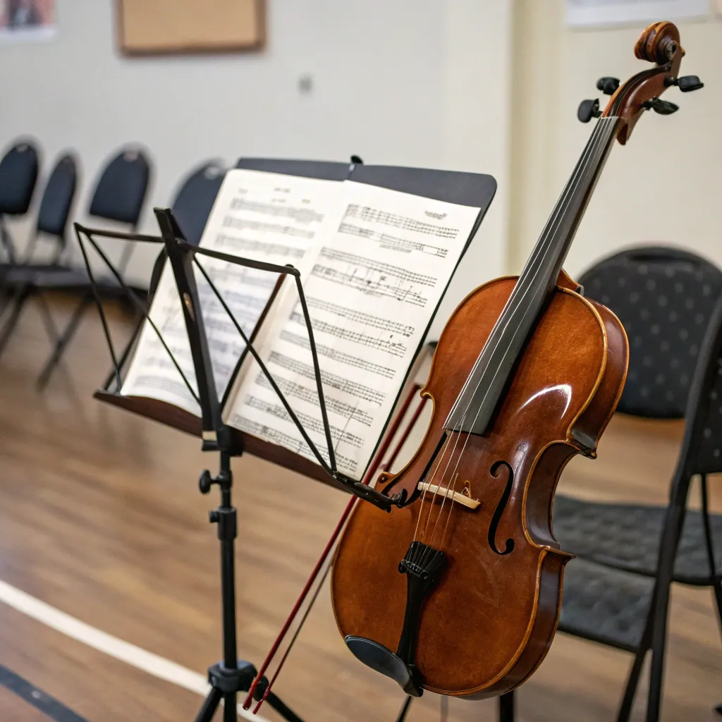 Musical instrument and sheet music